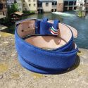Ceinture daim Alaska, Bleu empire Tony & Paul