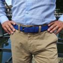 Ceinture daim Alaska, Bleu empire Tony & Paul