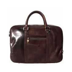 Sacoche En Cuir Marron foncé, Gianpaolo. Tony Et Paul. Tony & Paul 2