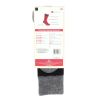 Mi-chaussettes Randonnée chaudes et respirantes, noir gris. Labonal, fabriquées en France Labonal