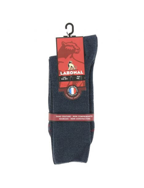 Mi chaussettes, Laine majoritaire. Labonal, fabriquées en France Labonal