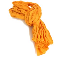 Chèche coton Dakar, Orange Gomme-gute Clj Charles Le Jeune 2