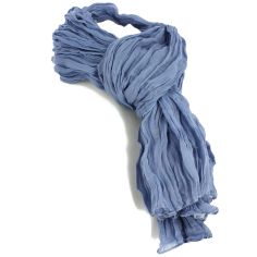 Chèche coton Dakar, Bleu de guède Clj Charles Le Jeune 2