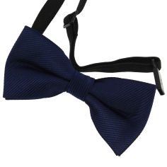 Noeud Papillon, marine satin uni Clj Charles Le Jeune 2