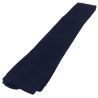 Cravate Tricot unie, Bleu marine royale. Arcobaleno Clj Charles Le Jeune