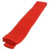 Cravate Tricot unie, Rouge coquelicot. Arcobaleno Clj Charles Le Jeune