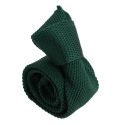 Cravate Tricot unie, Vert Académicien. Arcobaleno Clj Charles Le Jeune