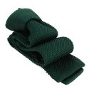 Cravate Tricot unie, Vert Académicien. Arcobaleno Clj Charles Le Jeune