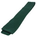 Cravate Tricot unie, Vert Académicien. Arcobaleno Clj Charles Le Jeune