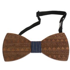 Noeud papillon en bois, Christmas Bleu. Tony & Paul. Tony & Paul 2