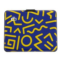 Portefeuille Smart Case L, Zig Zag, Big Stockholm. Aluminium imprime. Ogon Designs