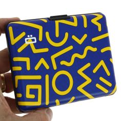 Portefeuille Smart Case L, Zig Zag, Big Stockholm. Aluminium imprime. Ogon Designs 2
