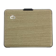 Portefeuille Smart Case L, Bambou, Big Stockholm. Aluminium imprime. Ogon Designs