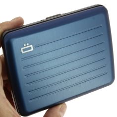 Portefeuille Smart Case V2 Large - Bleu Marine - Aluminium anodisé Ogon Designs 2