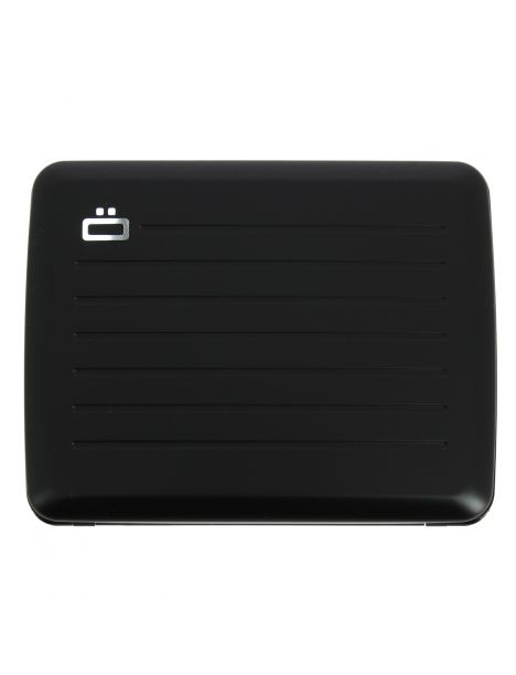 Portefeuille Smart Case V2 Large - Noir - Fermoir métal. Ogon Designs