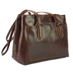 Sac à main Eleonora, en cuir de veau. Tony & Paul 2