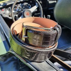 Ceinture cuir Wally, noir Tony & Paul 2