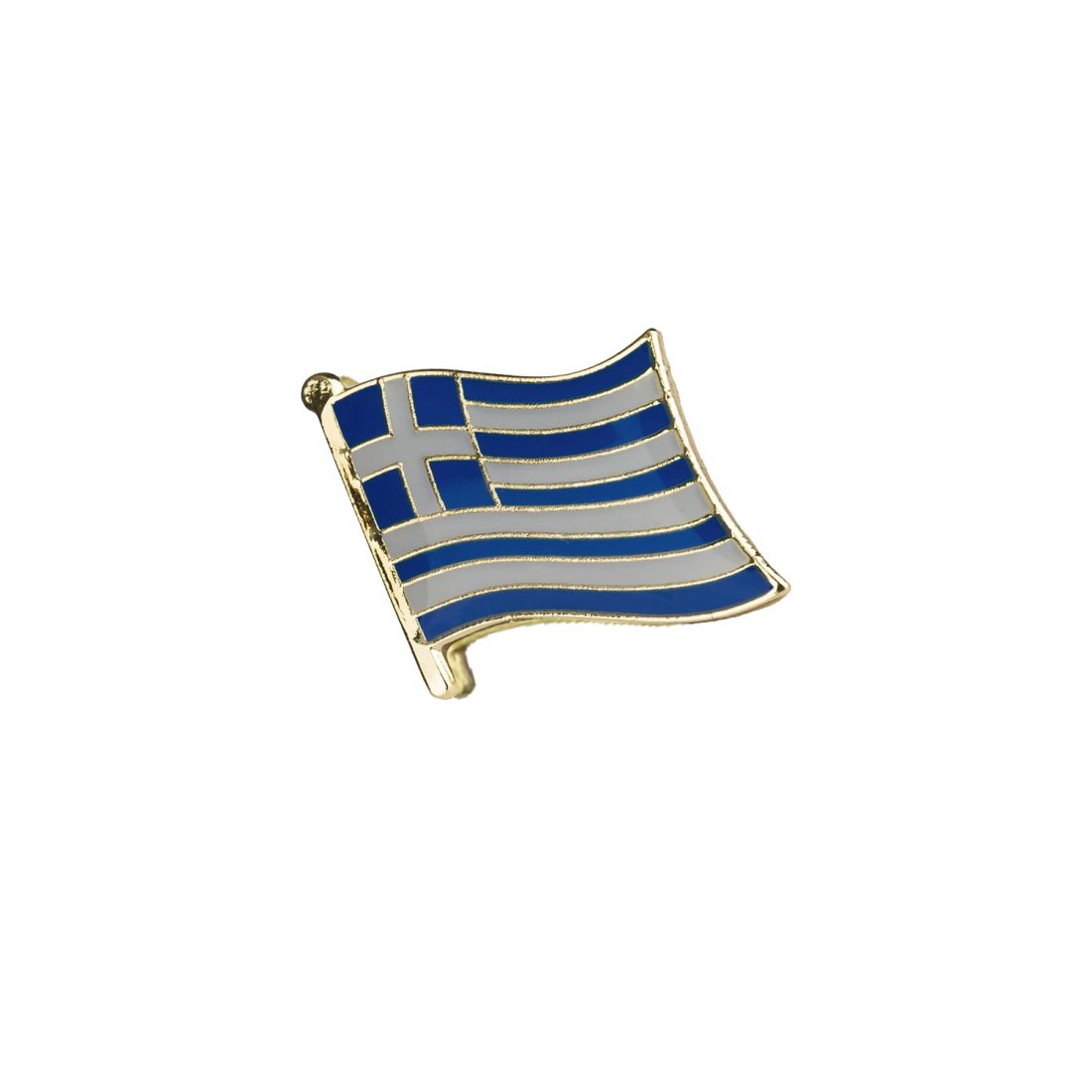 Pin's Drapeau Grèce flottant Clj Charles Le Jeune