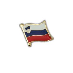 Pin's Drapeau Slovénie flottant Clj Charles Le Jeune