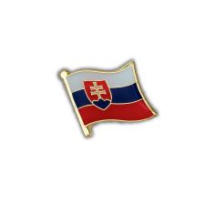 Pin's Drapeau Slovaquie flottant Clj Charles Le Jeune