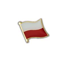 Pin's Drapeau Pologne flottant Clj Charles Le Jeune