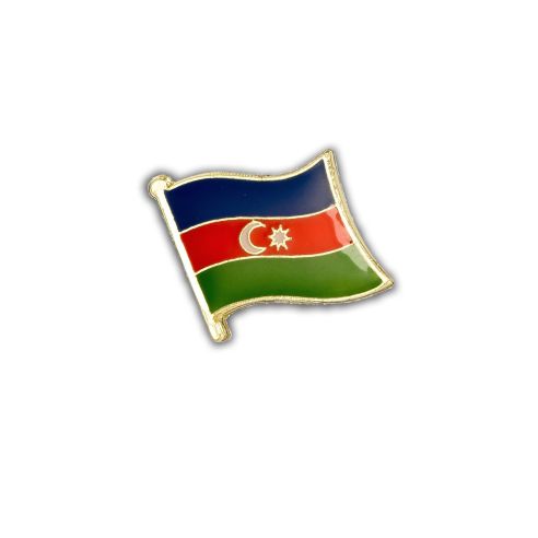 Pin's Drapeau Azerbaïdjan flottant