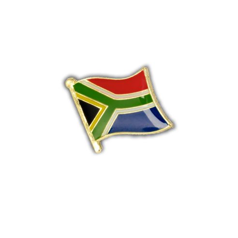 Pin's Drapeau Afrique du Sud flottant - Sud Africain