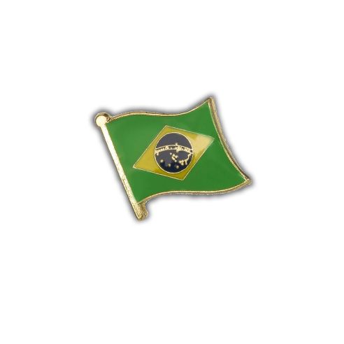 Pin's Drapeau Brésil flottant - Brésilien