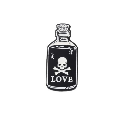 Pin's Love - Love is Poison, l'amour est un poison - Fiole