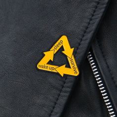 Pin's Sleep - Survive - Wake up Clj Charles Le Jeune 2