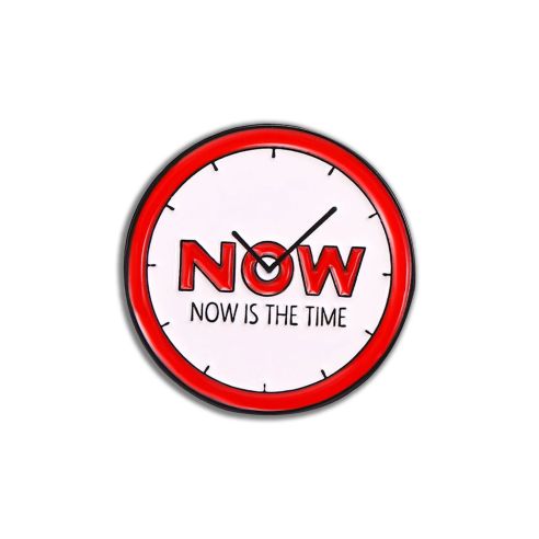 Pin's Now is the time Clj Charles Le Jeune