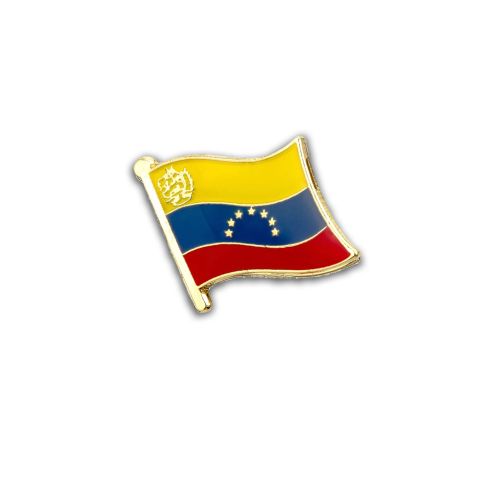 Pin's Drapeau Venezuela flottant - Vénezuelien Clj Charles Le Jeune