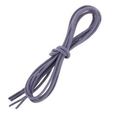 lacets ronds épais 3mm coton ciré, aubergine Les Lacets Français