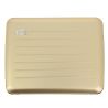 Portefeuille Smart Case V2 Large - couleur Or rose - Aluminium anodisé Ogon Designs