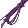 lacets ronds épais 3mm coton ciré, violet digitale Les Lacets Français
