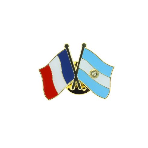 Pin's Drapeaux Jumelage France Argentine