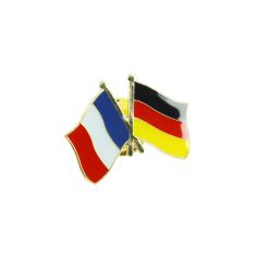Pin's Drapeaux Jumelage France Allemagne Clj Charles Le Jeune 2