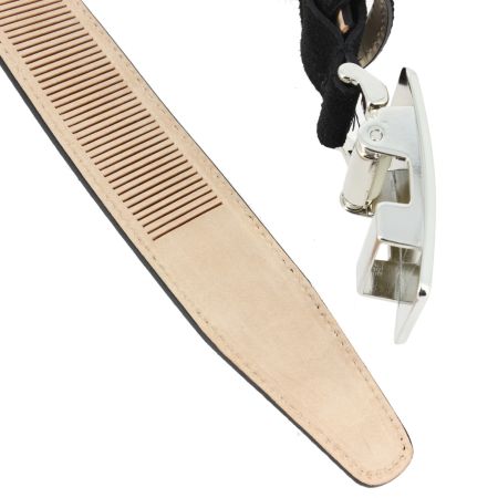 Ceinture cuir Roma, Automatique - Easy Clip, noir Tony & Paul