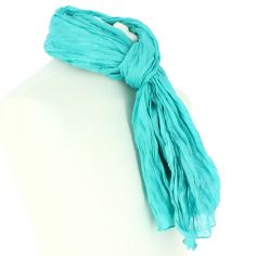 Chèche coton Dakar, Vert viride Clj Charles Le Jeune 2