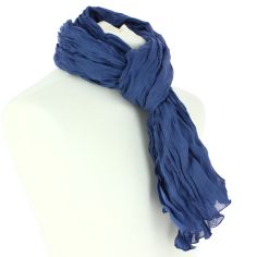 Chèche coton Dakar, Bleu de Prusse Clj Charles Le Jeune 2