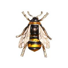 Broche Abeille royale - émaillée Clj Charles Le Jeune