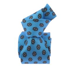 Cravate 3 plis en soie, Chartres - Ciel et motifs , Tony et Paul et Atelier Boivin Paris Tony & Paul