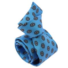 Cravate 3 plis en soie, Chartres - Ciel et motifs , Tony et Paul et Atelier Boivin Paris Tony & Paul 2