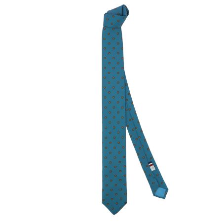 Cravate 3 plis en soie, Chartres - Ciel et motifs , Tony et Paul et Atelier Boivin Paris Tony & Paul