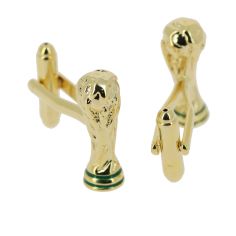 Boutons de manchette Trophée coupe du monde de football 2