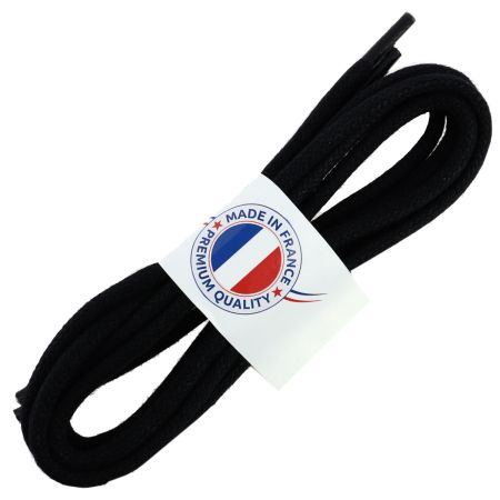 Lacets ronds très épais 5mm en coton ciré, Les Lacets Français Les Lacets Français