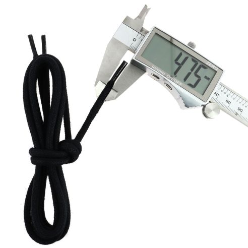 Lacets ronds très épais 5mm en coton ciré, Les Lacets Français Les Lacets Français