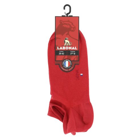Mini Socquettes unies jersey coton, Labonal, fabriquées en France. Labonal