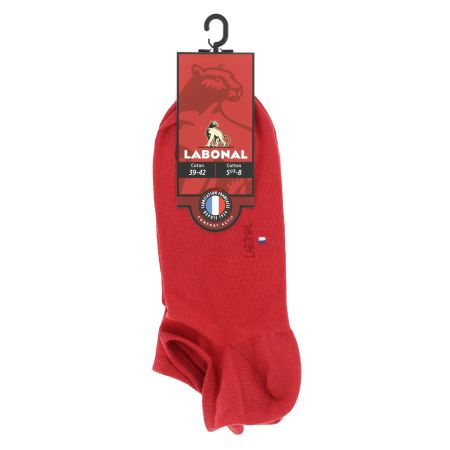 Mini Socquettes unies jersey coton, Labonal, fabriquées en France. Labonal