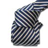 Cravate Luxe Segni Disegni, Mogador, Brescia, Marine Segni et Disegni Cravates